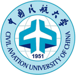 中国民航大学 logo